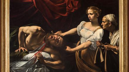 Biblisches Drama: „Judith enthauptet Holofernes“ aus dem Jahr 1600 gehört zur Sammlung der Gallerie Nazionali di Arte Antica in Rom.