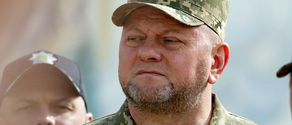 Der ukrainische Ex-Oberbefehlshaber Walerij Saluschnyj hat einen Bericht der New York Times über die Planung von ukrainischen Militäroperationen im hessischen Wiesbaden bestätigt. (Archivbild)