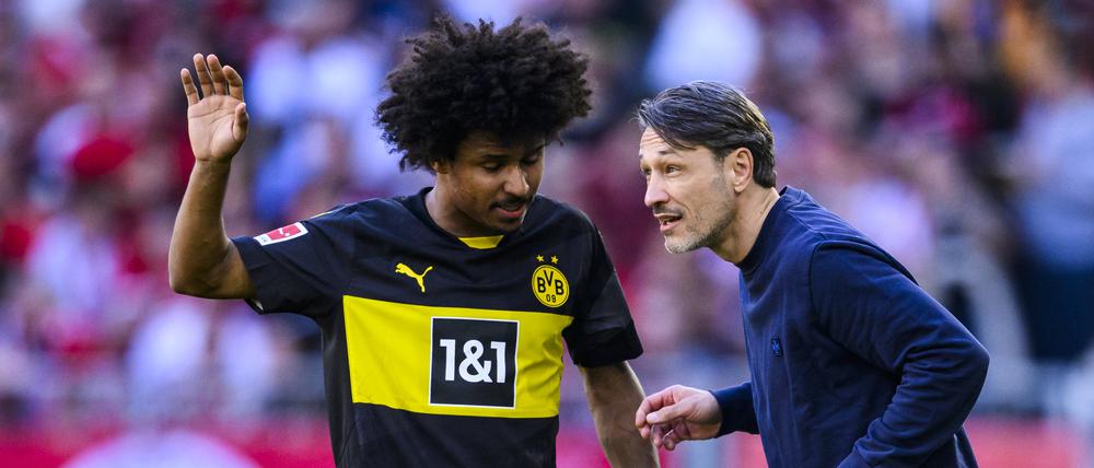 Karim Adeyemi und Niko Kovac konnten in Dortmund zuletzt wieder Siege feiern.