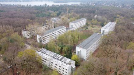 Die ehemalige Kaserne Hessenwinkel in Berlin-Rahnsdorf wird abgerissen, auf der Fläche entsteht ein neues Wohnviertel.