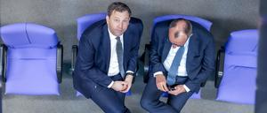 Auf diese beiden kommt es jetzt am meisten an: Lars Klingbeil und Friedrich Merz, Vorsitzende von SPD und CDU.