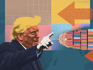 Optik für die Analyse zum Start der Trump-EU-Zölle 2025
