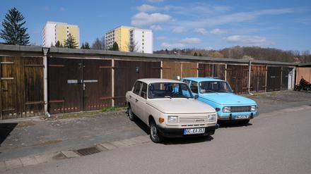 Auf zehn Stationen werden Besucher eingeladen, die Chemnitzer Garagenlandschaft zu erkunden. 
