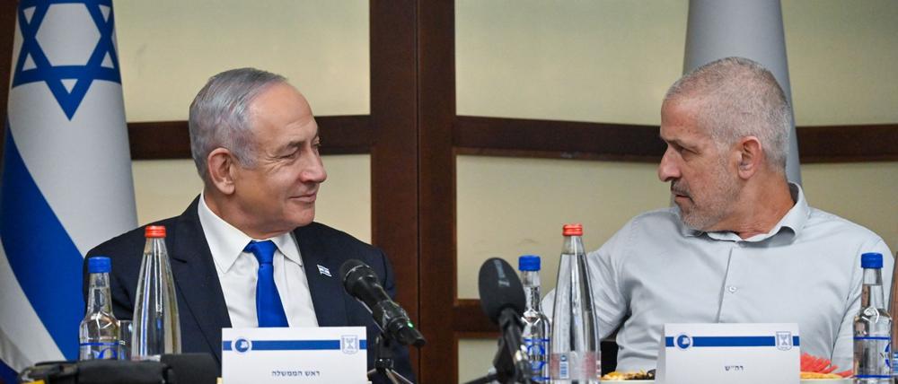 Der israelische Regierungschef Benjamin Netanjahu begründete die Entlassung von Ronen Bar mit einem „Mangel an Vertrauen“ in den Geheimdienstchef. (Archivbild)