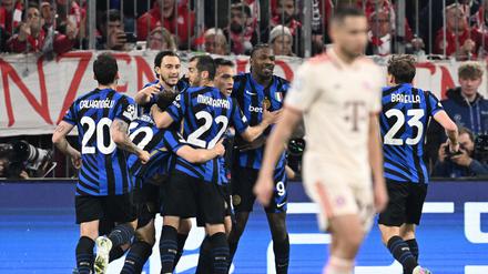 Inter Mailand machte mit dem 2:1 in München einen großen Schritt Richtung Halbfinale.