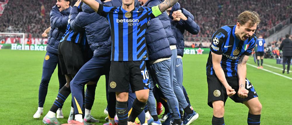 Wieder jubelt Inter in München.