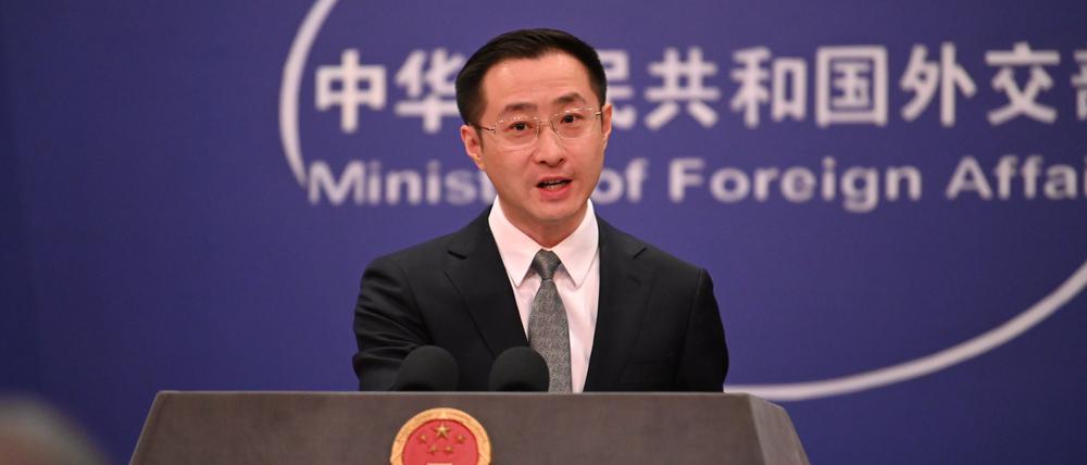 Lin Jian, ein Sprecher des chinesischen Außenministeriums