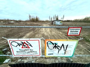 Das Baufeld 1 in Lichterfelde-Süd: Die Groth Gruppe baut dort ein neues Quartier.
