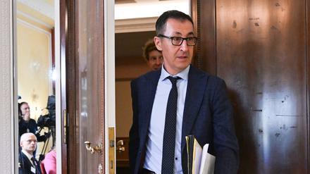 Cem Özdemir (Bündnis 90/Die Grünen), geschäftsführender Bundesminister für Ernährung und Landwirtschaft sowie für Bildung und Forschung.