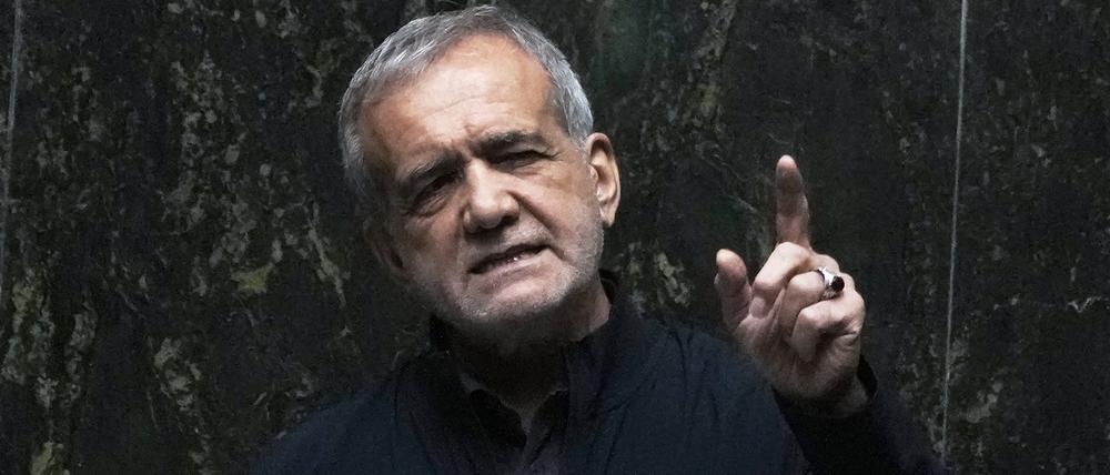 Der iranische Präsident Massud Peseschkian