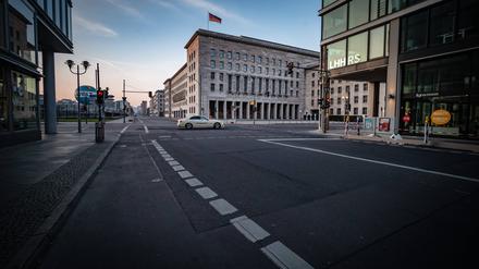 Bundesministerium der Finanzen, Finanzministerium, Bundesfinanzministerium, Ministerium der Finanzen an der Wilhelmstraße.
