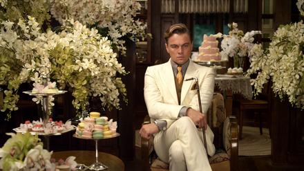 Leonardo DiCaprio als Jay Gatsby in Baz Luhrmanns „Great-Gatsby“-Verfilmung von 2013. 