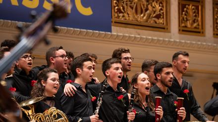 Impression vom Berliner Jugendorchestertreffen „Young Euro Classic“.