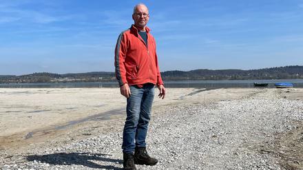 Stefan Riebel am Bodensee.