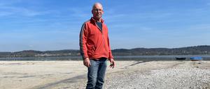 Stefan Riebel am Bodensee.