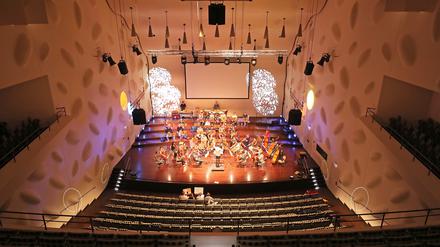 Eine Probe der Brandenburger Symphoniker im Nikolaisaal Potsdam.