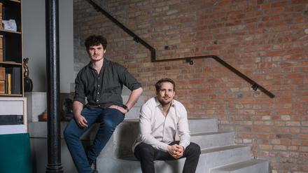 Die Gründer von Rematiq, links Florian Scherer, CTO, und rechts David Boutellier, CEO.
