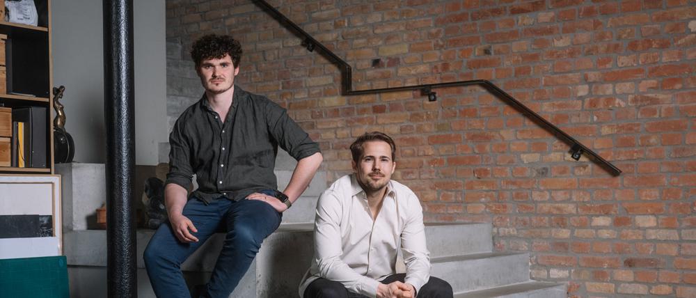 Die Gründer von Rematiq, links Florian Scherer, CTO, und rechts David Boutellier, CEO.