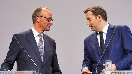 Union und SPD haben viele Projekte geplant - manche mit Zeitplan. (Archivbild)