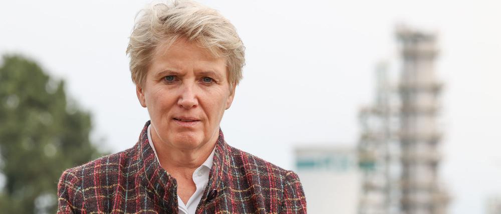 Landrätin Karina Dörk (CDU) aus der Uckermark will die Krankenhausstandorte Angermünde und Prenzlau erhalten. (Archivbild)