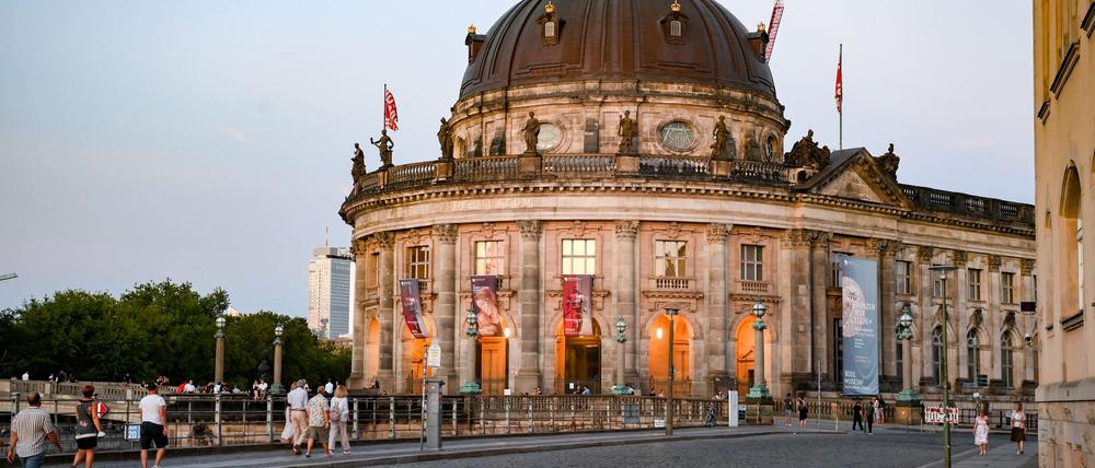 Das Bode-Museum auf der Berliner Museumsinsel beherbergt auch das Münzkabinett der deutschen Hauptstadt. (Archivbild)