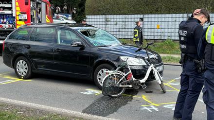 Der 18 Jahre alte Autofahrer erlitt einen Schock und kam in eine Klinik.