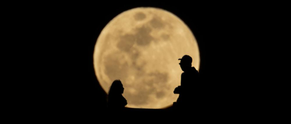 Runde Sache: Vollmond in Texas