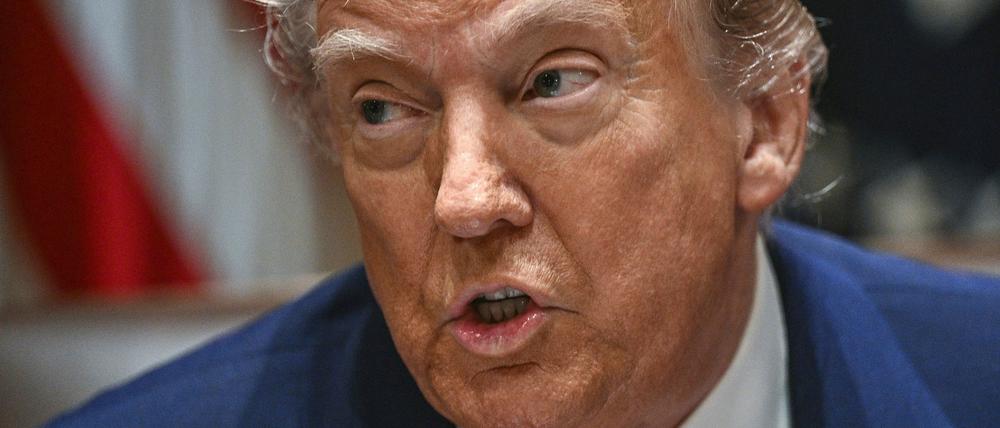 Donald Trump verschärft die Gangart gegenüber China weiter. 