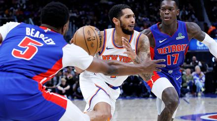Die Pistons holten den Sieg gegen New York auch wegen kritischer Punkte von Dennis Schröder.