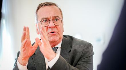 Boris Pistorius will Tempo beim Wehrdienst.