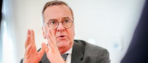 Boris Pistorius will Tempo beim Wehrdienst.