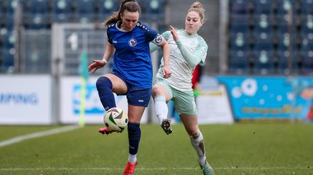 Turbines Kapitänin Viktoria Schwalm ist eine der wenigen Leistungsträgerinnen im Team, die aus dem eigenen Nachwuchs kommt.