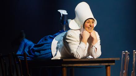 Flashback ins Haus Capulet. Steffi Irmen als „Die Amme“ erinnert sich.