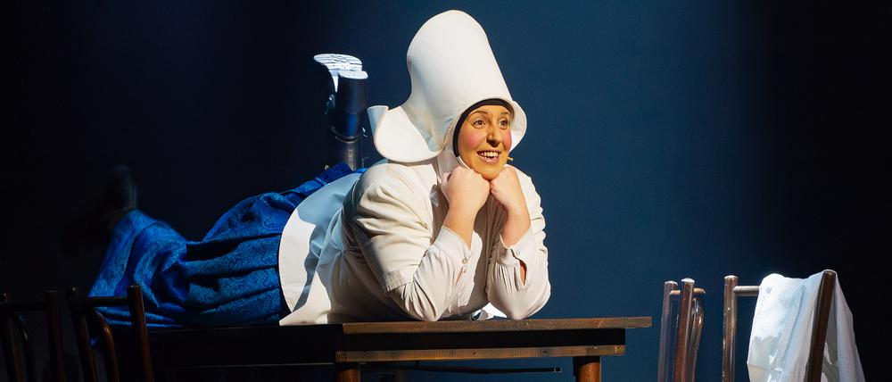 Flashback ins Haus Capulet. Steffi Irmen als „Die Amme“ erinnert sich.