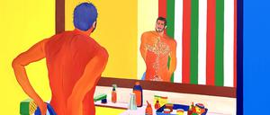 Die Berliner Galerie Dittrich & Schlechtriem zeigt neue Bilder von Navot Miller, darunter „Javier in the Morning“.