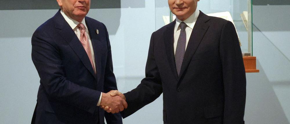 Steve Witkoff führt im Auftrag von US-Präsident Donald Trump Gespräche mit Kremlchef Wladimir Putin.