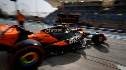 Lando Norris führt vor dem Rennen in Bahrain die WM an.