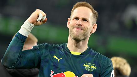 Peter Gulacsi rettete Leipzig mit seinen Paraden den Sieg in Wolfsburg.