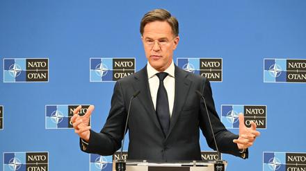 Der Nato-Generalsekretär: Mark Rutte.