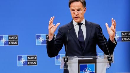 Nato-Chef Rutte warnt vor russischen Atomwaffen im Weltall, die Satelliten abschießen könnten. (Archivbild)