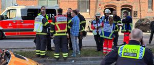 Nach dem Versprühen von Reizgas hat die Hamburger Feuerwehr das Minitatur Wunderland geräumt.