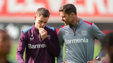 Sollen beide in Leverkusen bleiben: Florian Wirtz und Xabi Alonso.