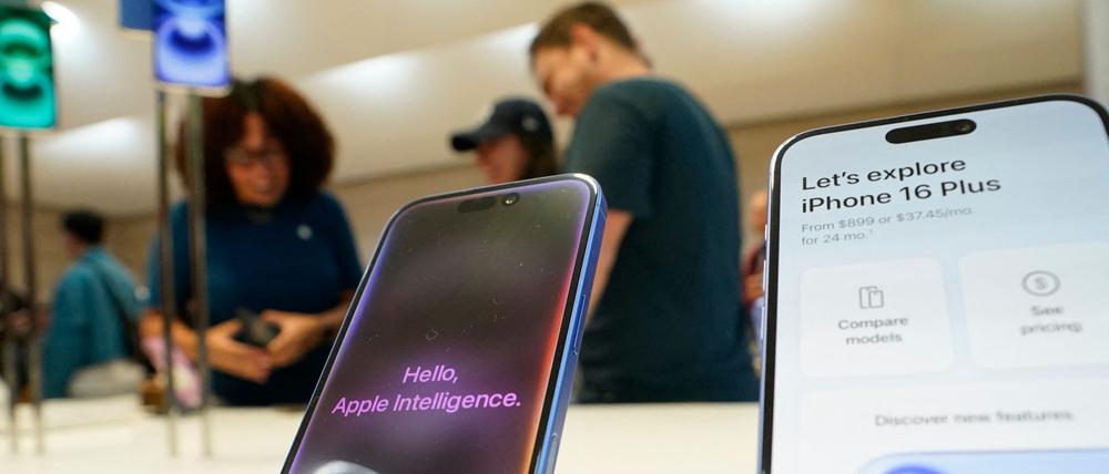Ein iPhone 16.
