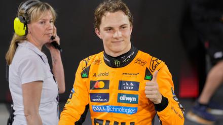 Mit Coolness auf die Pole: McLaren-Pilot Oscar Piastri.