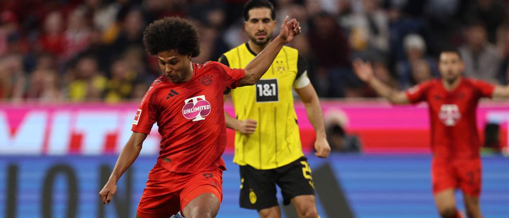Bayerns Serge Gnabry legte nach seiner Einwechslung ein Tor vor und erzielte einen Treffer selbst.