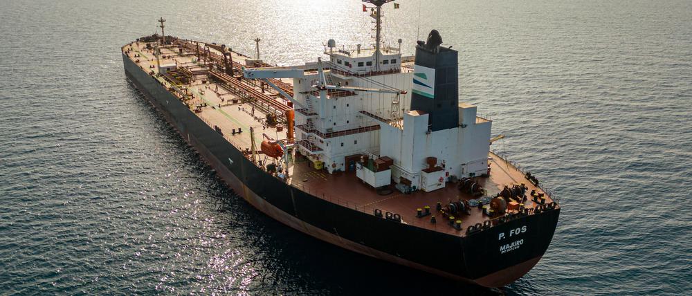 Der Tanker „Kiwala“ wird Russlands sogenannter Schattenflotte zugeordnet.