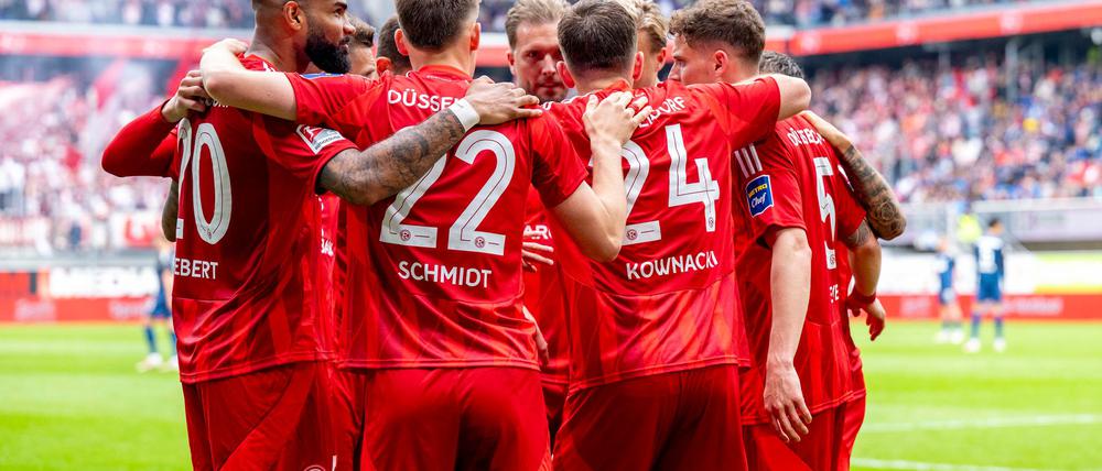 Düsseldorf sammelt wichtige Punkte im Aufstiegskampf. 