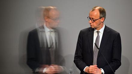 Friedrich Merz will sich Anfang Mai zum Kanzler wählen lassen. 