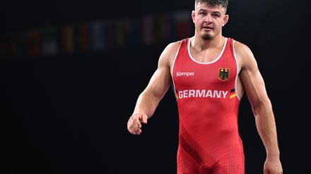 Lucas Lazogianis ist eine der großen deutschen Zukunftshoffnungen im Ringen.