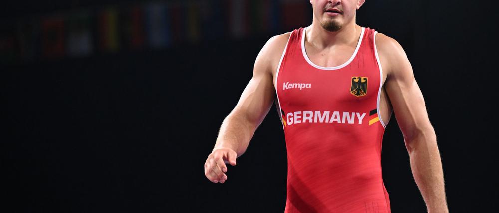 Lucas Lazogianis ist eine der großen deutschen Zukunftshoffnungen im Ringen.